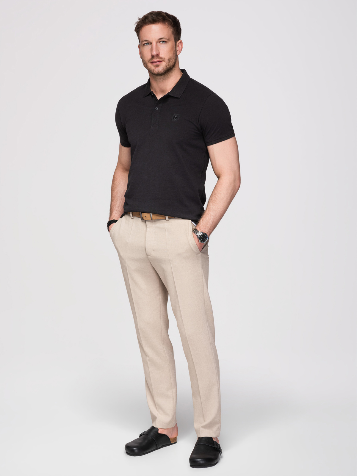 Ombre Clothing meeste puuvillane polosärk - Image 1