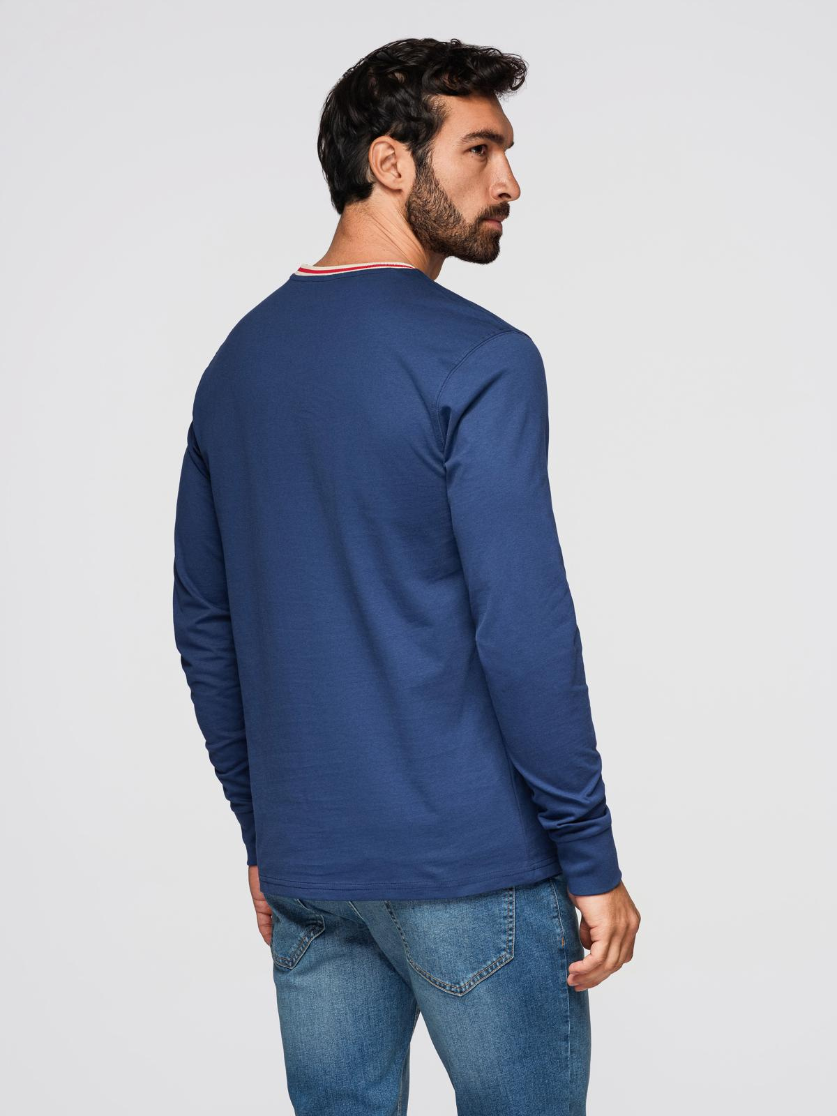 Ombre Clothing meeste pika varrukaga puuvillane särk - Image 13
