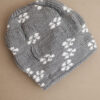 Naiste kootud talvemüts lumehelbemustriga - Thumbnail Image 6