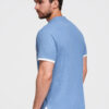 Meeste püstkrae ja nööpidega polosärk Ombre Clothing - Thumbnail Image 19
