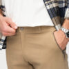 Meeste sirge lõikega cargo-püksid Ombre Clothing - Thumbnail Image 13