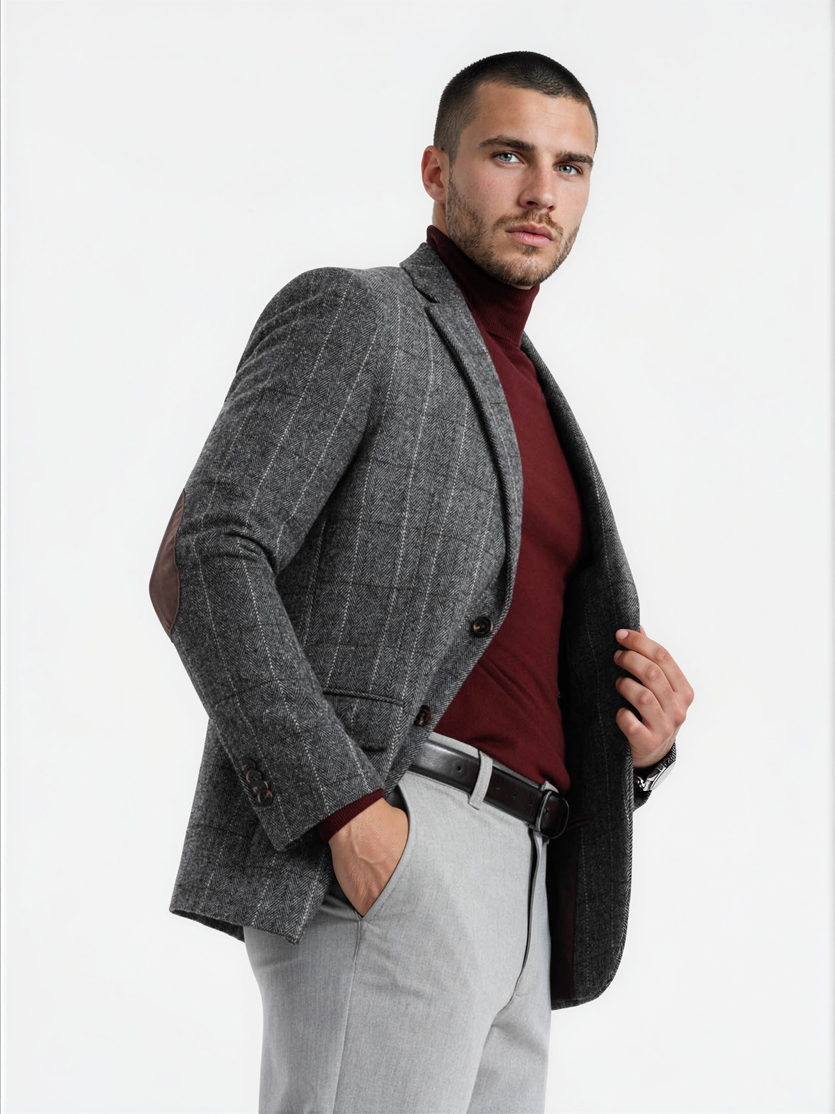 Meeste villasegune pintsak Ombre Clothing - Image 13