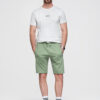 Ombre Clothing meeste kootud lühikesed püksid nööri ja taskutega - Thumbnail Image 14