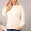 Avara lõikega naiste kampsun Kesi Plus Size - Thumbnail Image 5