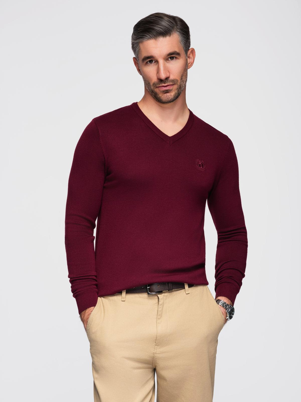 Ombre Clothing meeste V-kaelusega kampsun - Image 20