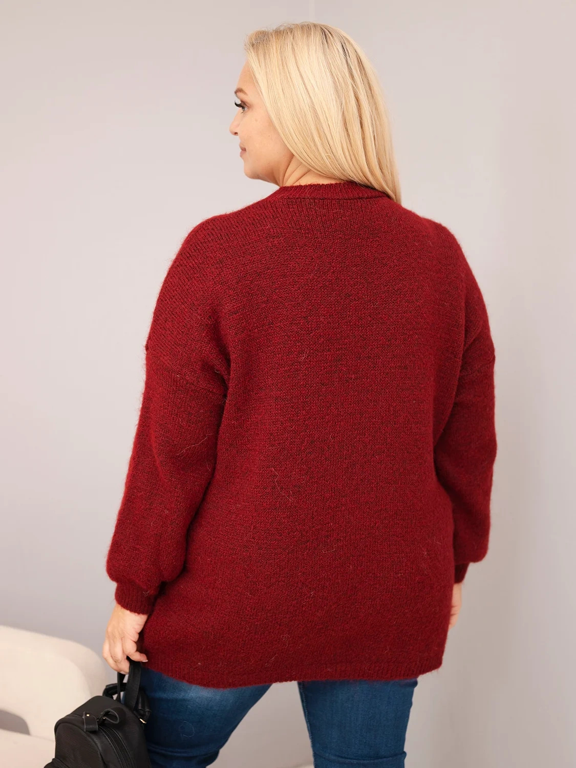 Avara lõikega naiste kampsun Kesi Plus Size - Image 12