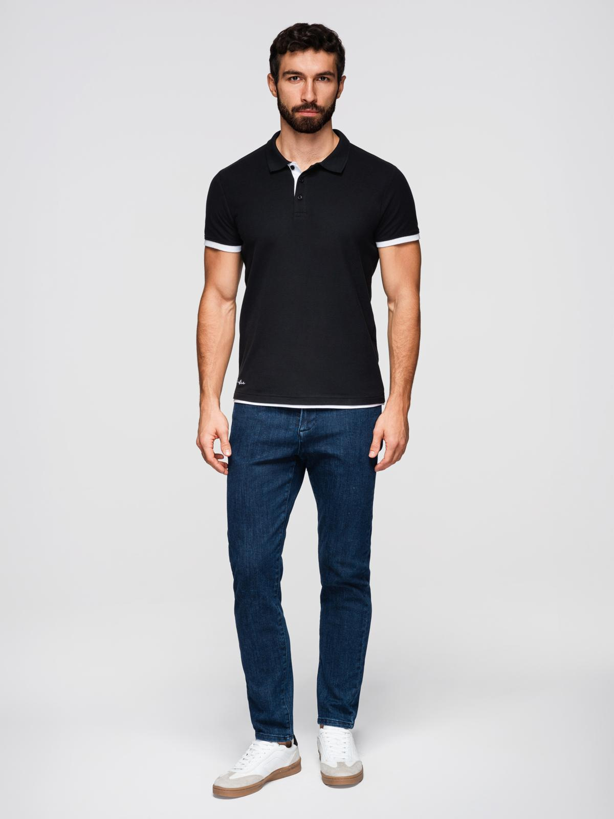 Meeste puuvillane polosärk Ombre Clothing - Image 49