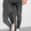 Ombre Clothing meeste nöörvööga teksapüksid - Thumbnail Image 3