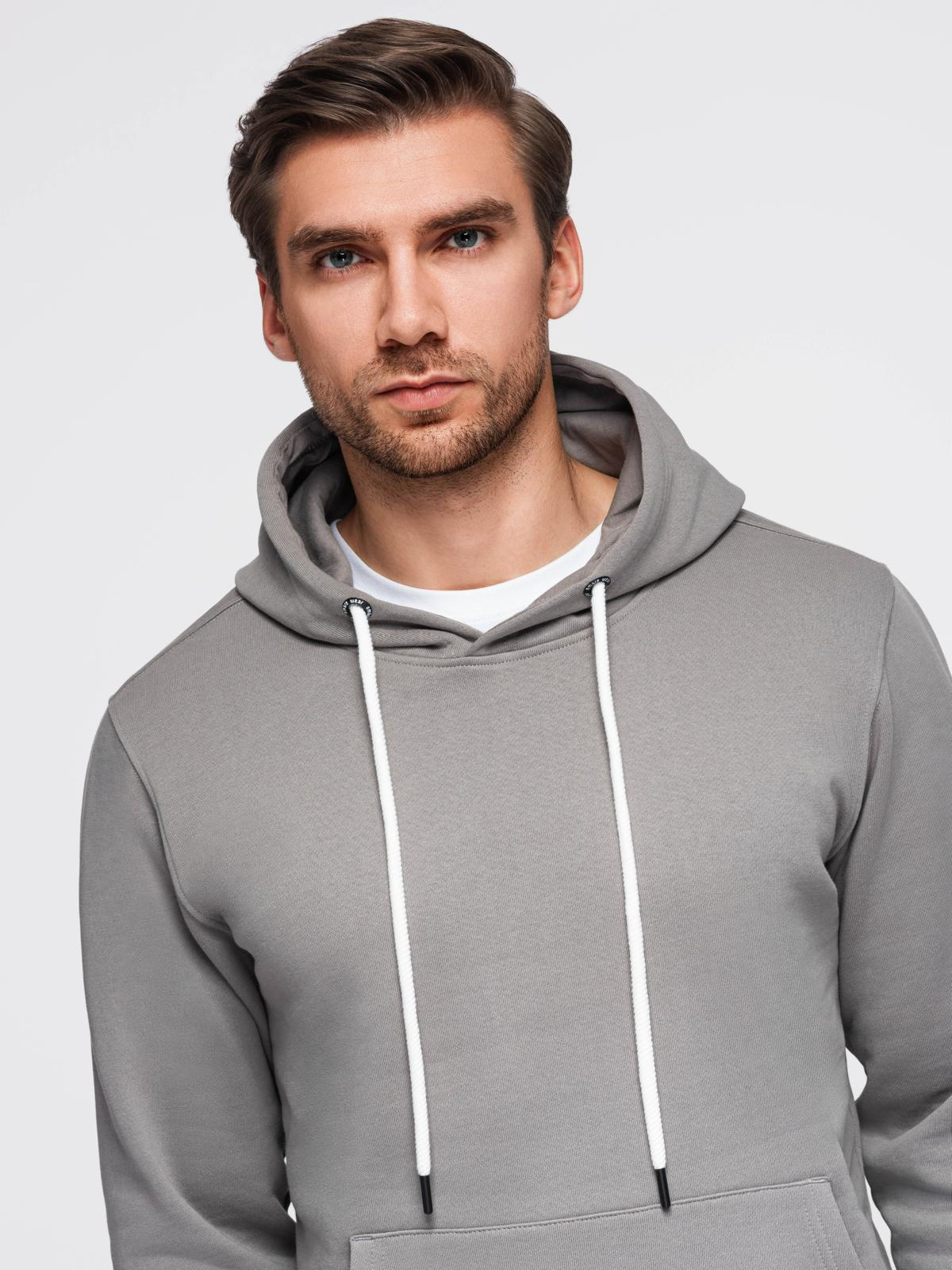 Meeste kapuutsiga kängurudressipluus Ombre Clothing - Image 115