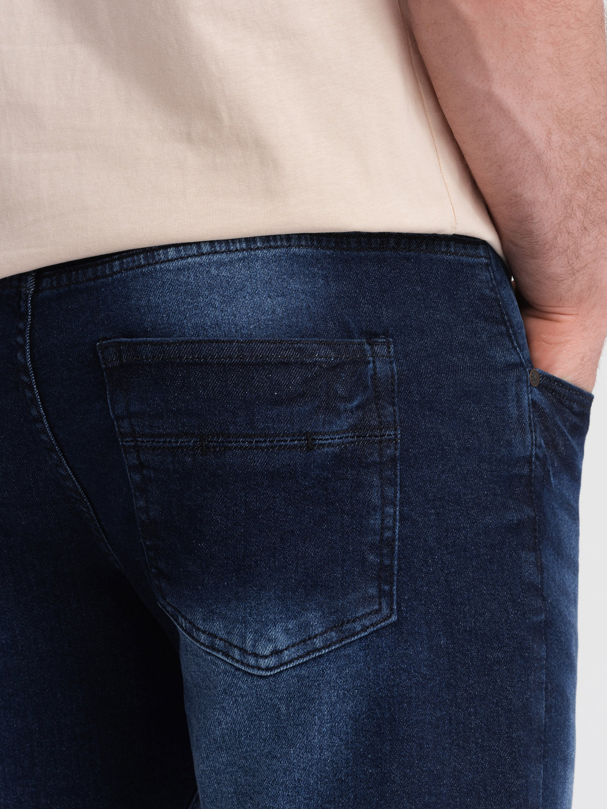 Ombre Clothing meeste lühikesed teksapüksid - Image 12