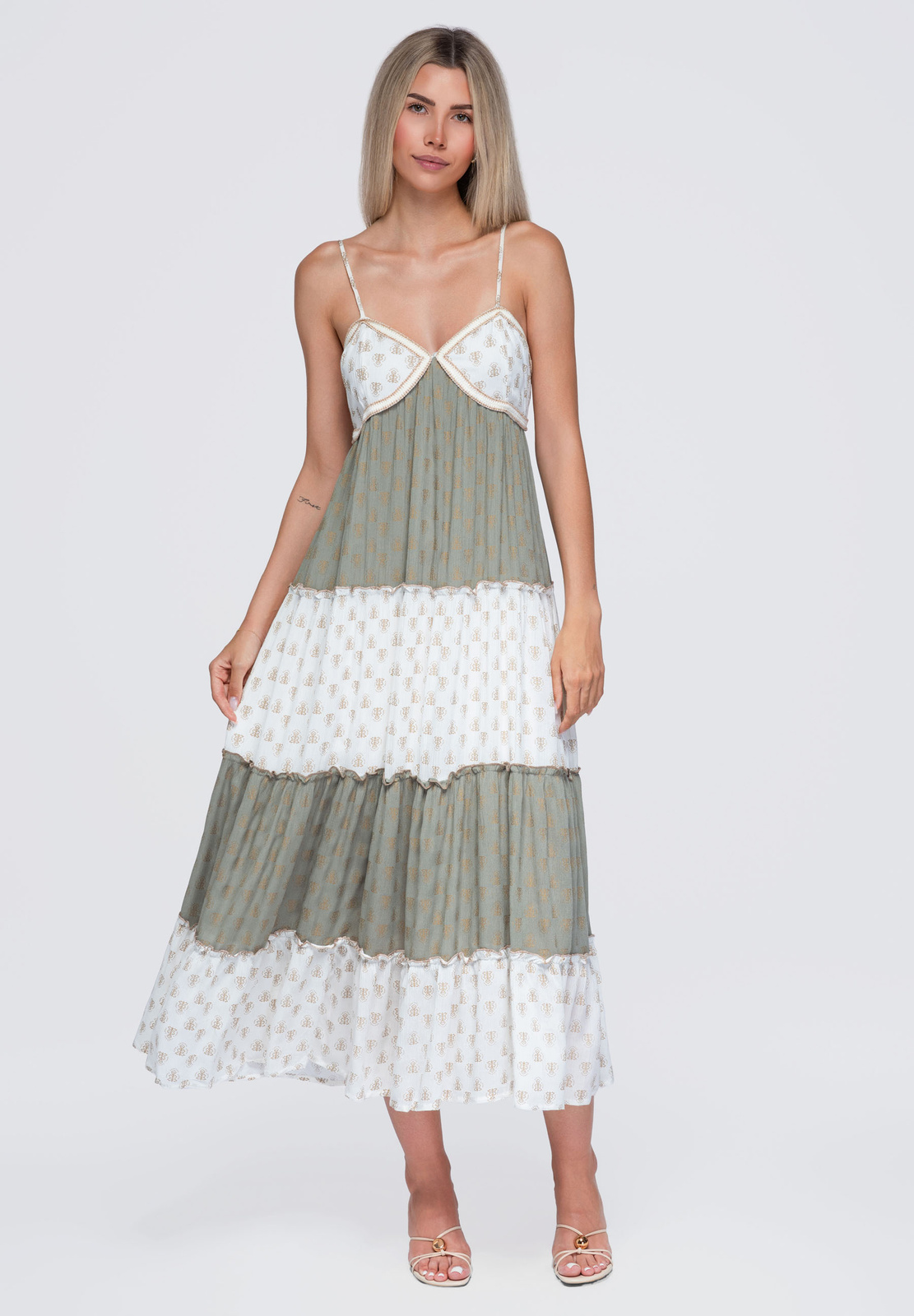 Ombre Clothing naiste kihiline viskoosist maksikleit - Image 1