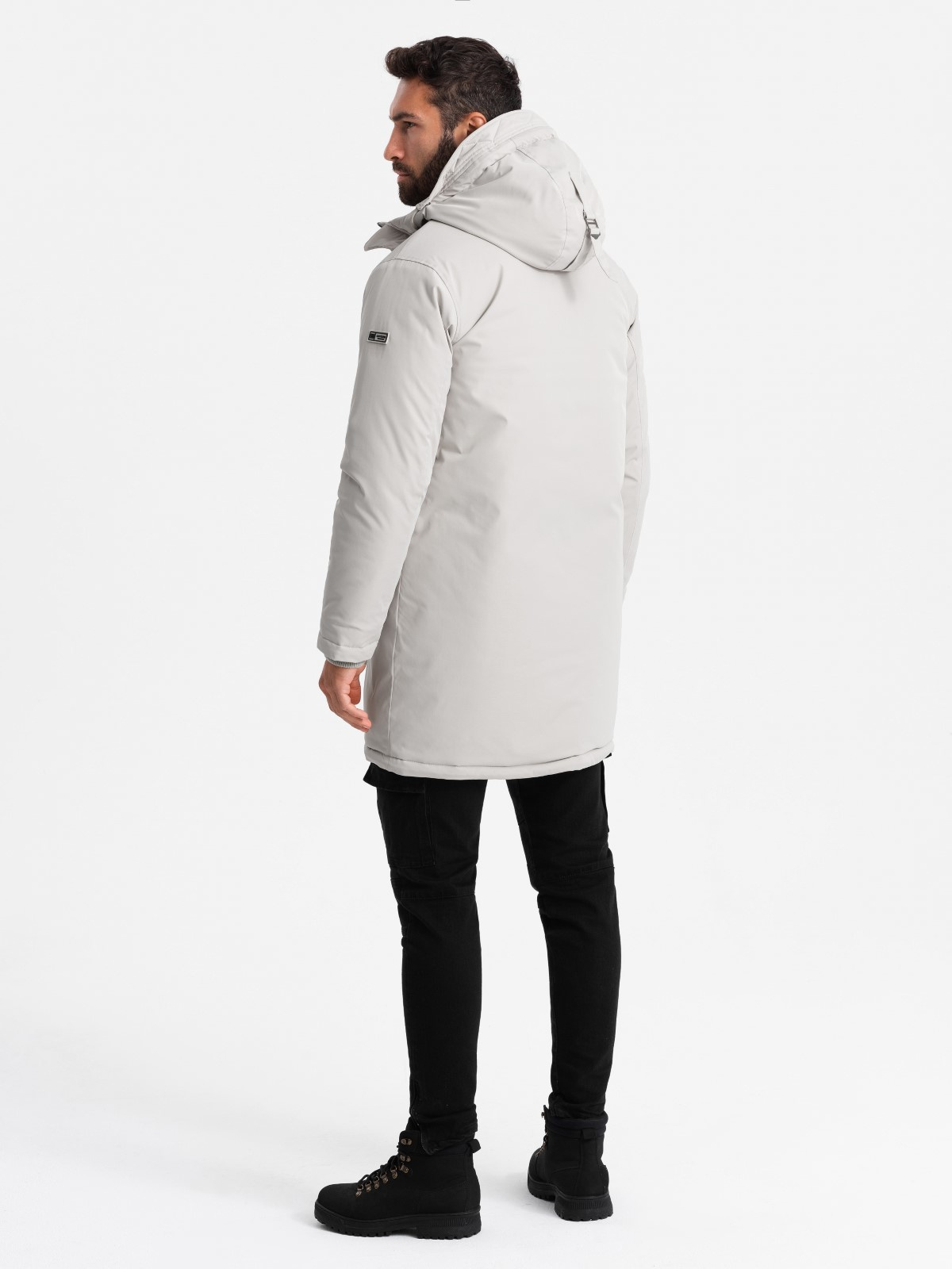 Ombre Clothing meeste kapuutsiga talveparka - Image 6
