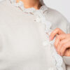 Larica naiste kootud kardigan pitsdetailidega - Thumbnail Image 2