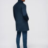 Meeste mantel püstkrae ja peidetud nööpkinnitusega Ombre Clothing - Thumbnail Image 18