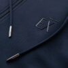 Ombre Clothing meeste lukuga kapuutsiga dressipluus - Thumbnail Image 22