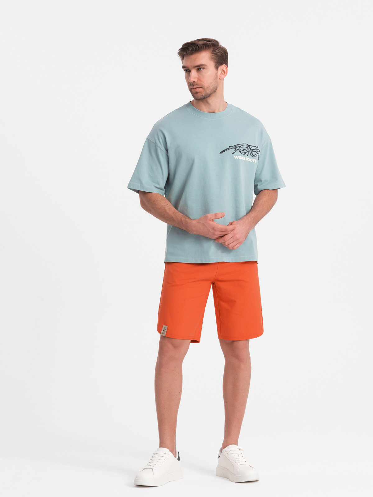 Ombre Clothing meeste lühikesed dressipüksid - Image 13