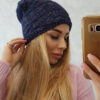 Kesi naiste fliisvoodriga kootud talvemüts - Thumbnail Image 4