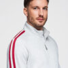 Ombre Clothing meeste lukuga pusa püstkrae ja triipudega - Thumbnail Image 2