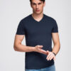 Ombre Clothing meeste V-kaelusega T-särk - Thumbnail Image 8