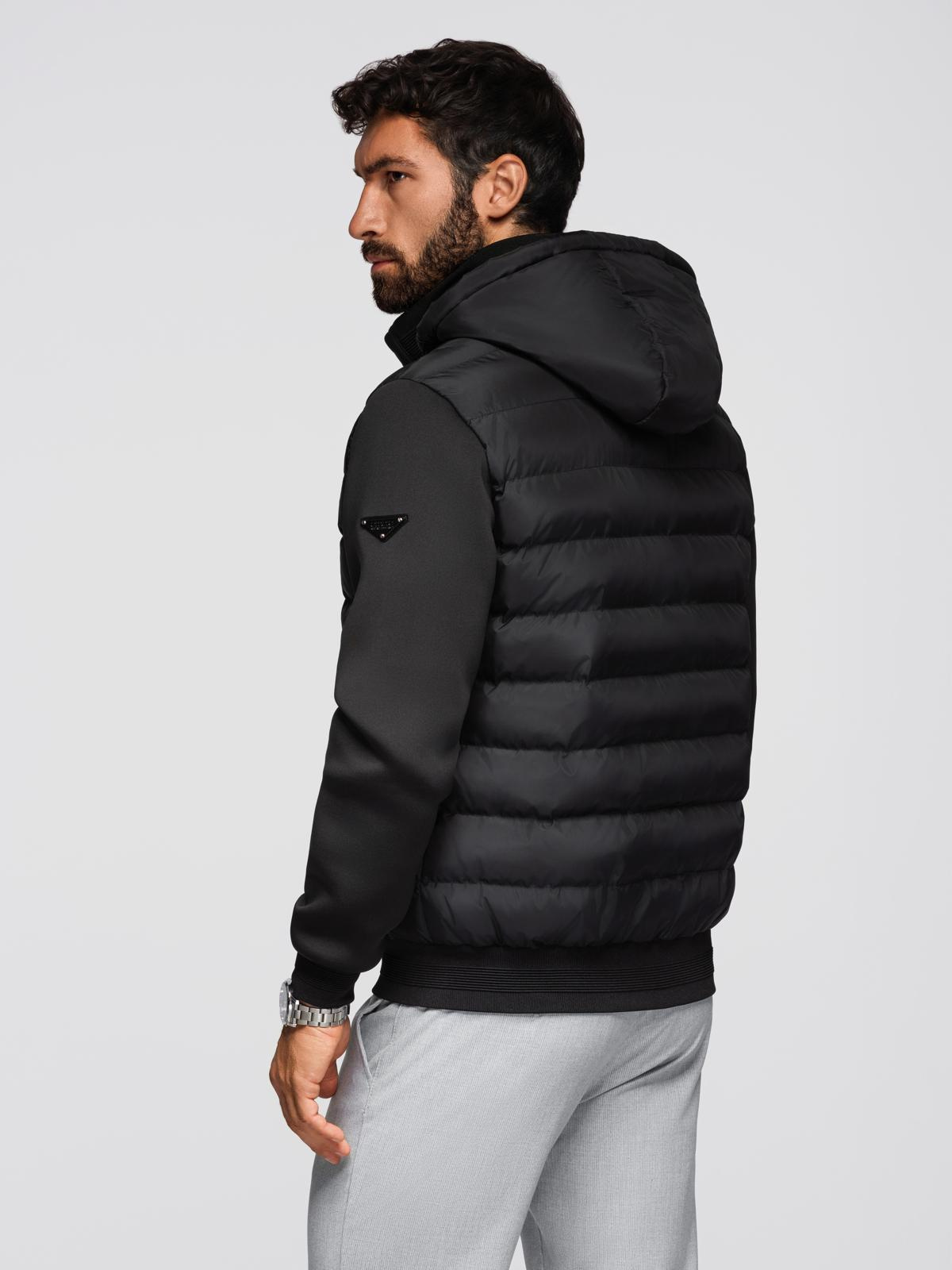 Meeste kapuutsiga hübriidjakk Ombre Clothing - Image 6