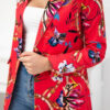 Kesi naiste mustriline puuvillane bleiser - Thumbnail Image 3