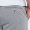 elegantsed klassikalise lõikega meeste chino püksid - helehall v1 om-pacp-0191 - Thumbnail Image 5