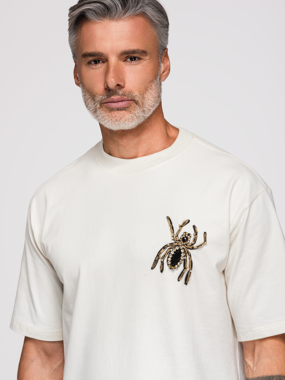 Meeste T-särk Ombre Clothing ämbliku aplikatsiooniga - Image 8