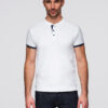 Meeste püstkrae ja nööpidega polosärk Ombre Clothing - Thumbnail Image 137