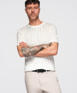 Meeste kootud T-särk Ombre Clothing