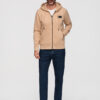 Meeste tõmblukuga kapuutsiga dressipluus Ombre Clothing - Thumbnail Image 13