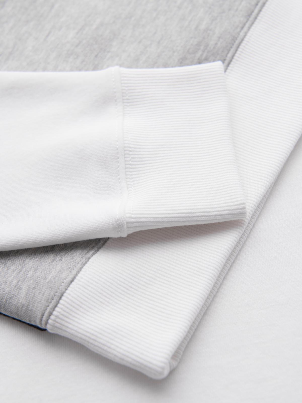 Meeste ülisuur kontrastse plokiga dressipluus Ombre Clothing - Image 22