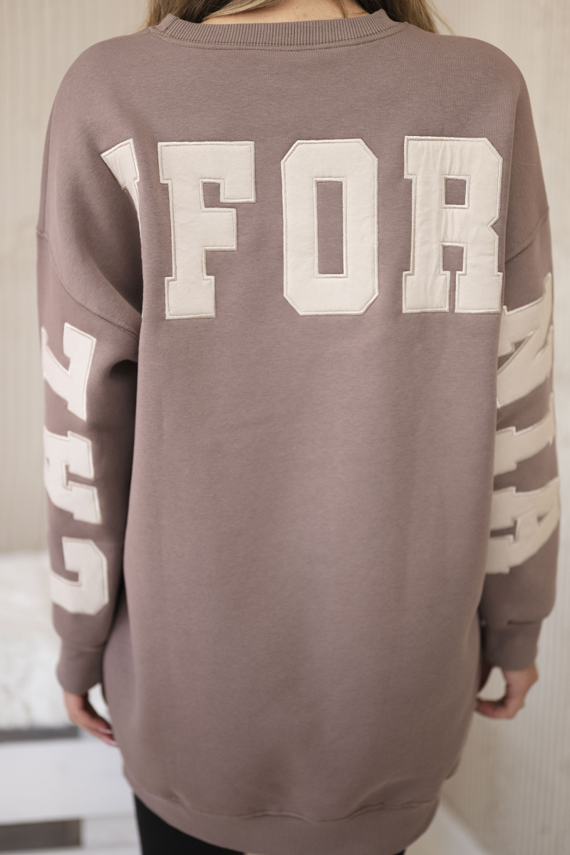 Soe pikendatud lõikega naiste dressipluus - Image 61