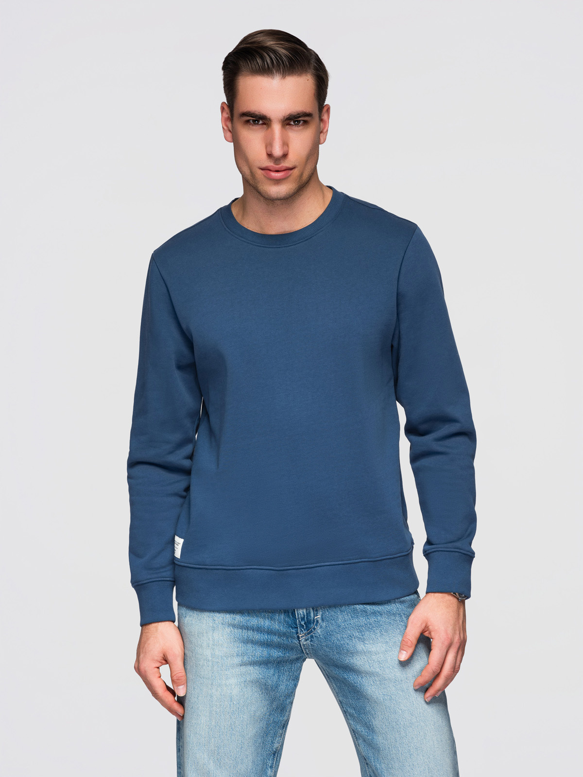 Meeste puuvillane dressipluus ümara kaelusega Ombre Clothing - Image 22