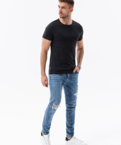 tavaline t-särk s1370 - must