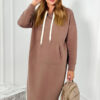 Pikk kapuutsi ja kängurutaskuga dresskleit - Thumbnail Image 15