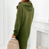 Soe kapuutsiga pikk dresskleit Kesi - Thumbnail Image 19