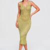 Ombre Clothing kootud ažuurne midikleit - Thumbnail Image 8