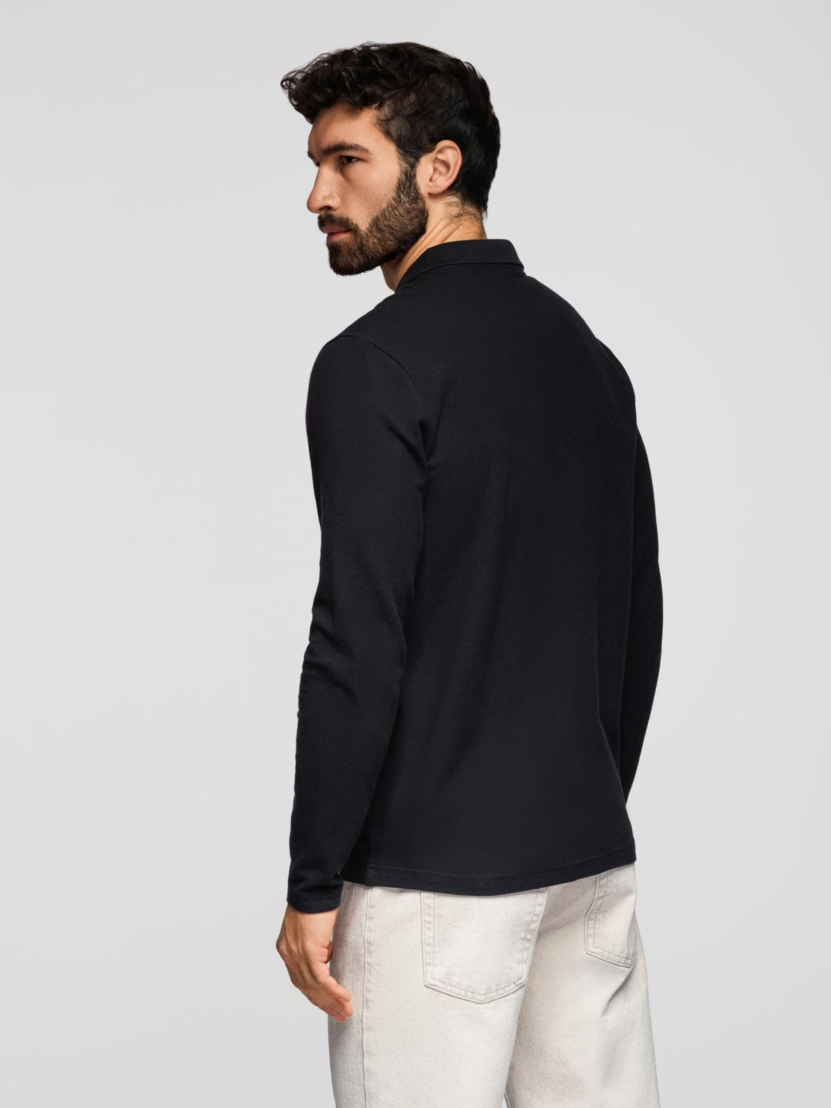 Ombre Clothing meeste pikkade varrukatega polosärk - Image 12