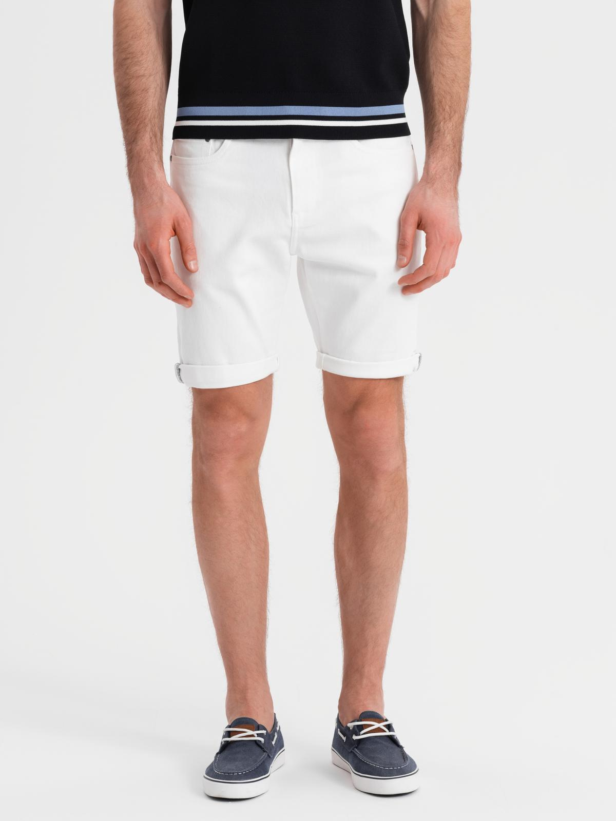 Ombre Clothing meeste lühikesed teksapüksid - Image 4