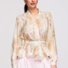 Larica seotava vöö ja peplum-alläärega naiste pluus - Thumbnail Image 12