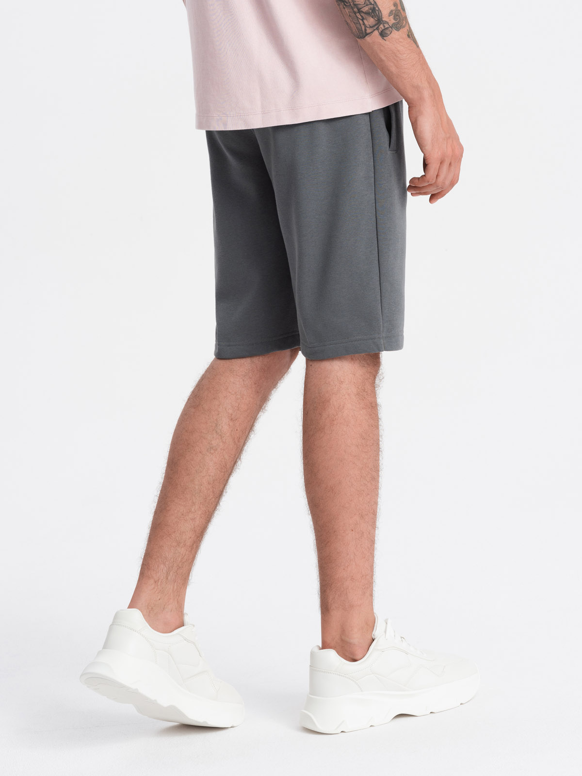 Meeste puuvillased dressilühikesed püksid Ombre Clothing - Image 56