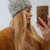Kootud naiste talvemüts Kesi - Thumbnail Image 4