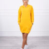 Kapuutsi ja kängurutaskuga naiste dresskleit Kesi - Thumbnail Image 3
