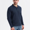 Meeste pikkade varrukatega polosärk Ombre Clothing - Thumbnail Image 9
