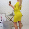 Kesi naiste kleit 3/4-varrukate ja V-kaelusega - Thumbnail Image 7
