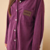 Kesi naiste velvetist oversize-särk - Thumbnail Image 2