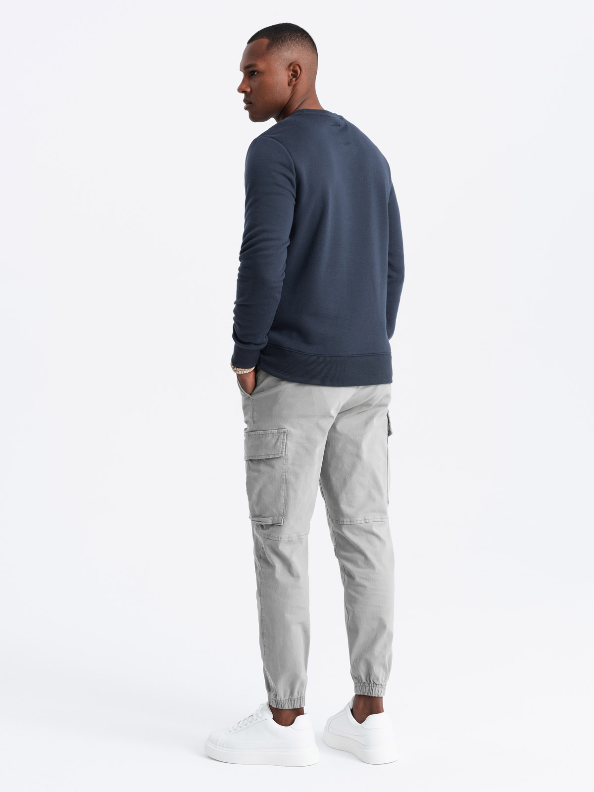 Meeste pusa Ombre Clothing rinnatrüki ja ümara kaelusega - Image 64