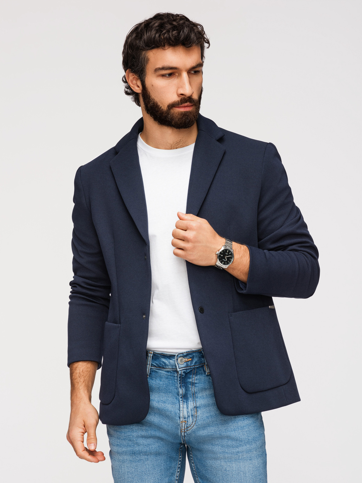 Ombre Clothing meeste pintsak-jakk eemaldatava kapuutsiga - Image 22
