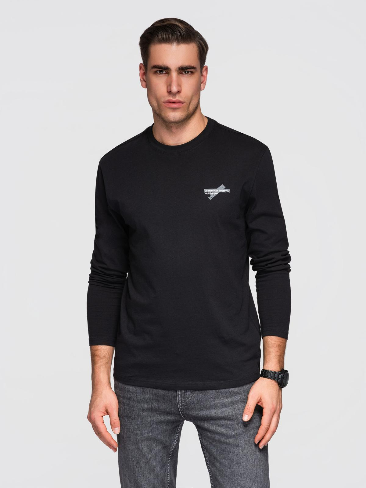Meeste pikkade käistega T-särk Ombre Clothing - Image 4