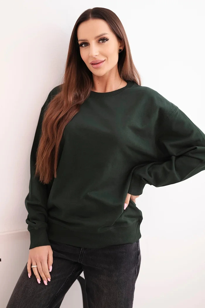 Kesi naiste puuvillane oversized dressipluus - Image 13